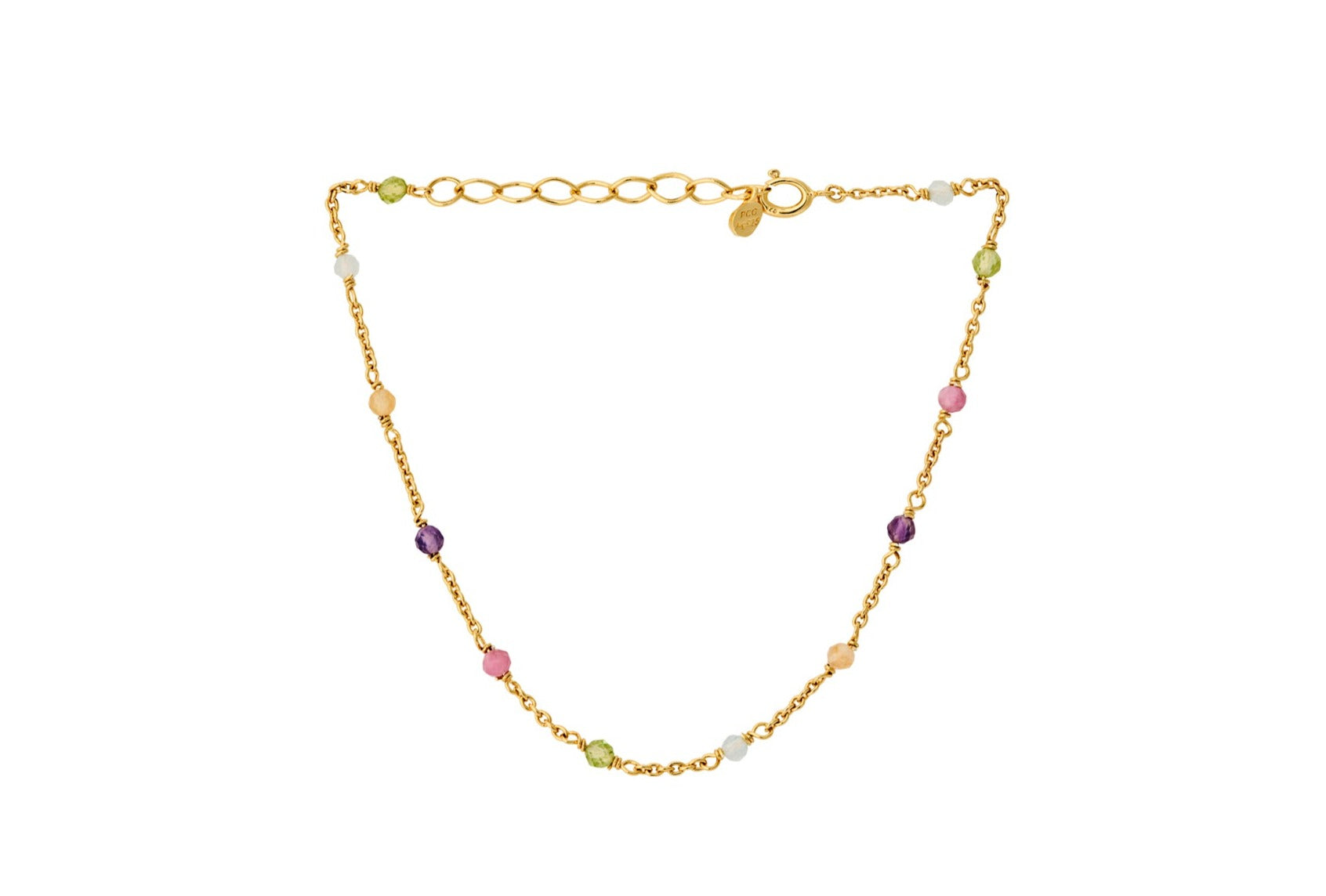 Rainbow armbånd - forgyldt